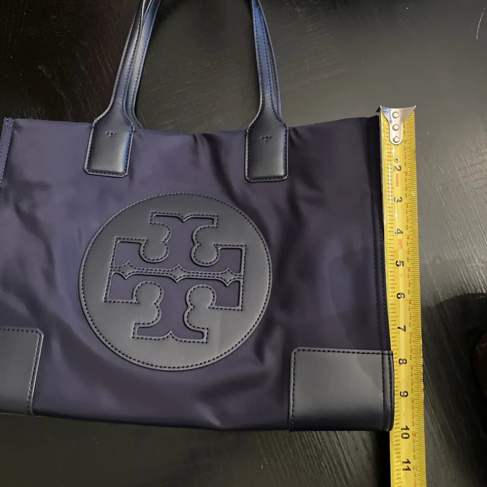 Tory Burch Dark Blue Tote - Picture 4 of 6